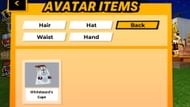 Equip the Whitebeard's Cape from your inventory (Image via Roblox)